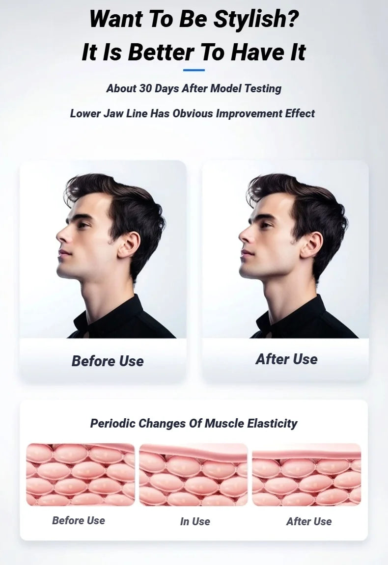 The ultimate JawLine trainer For Men