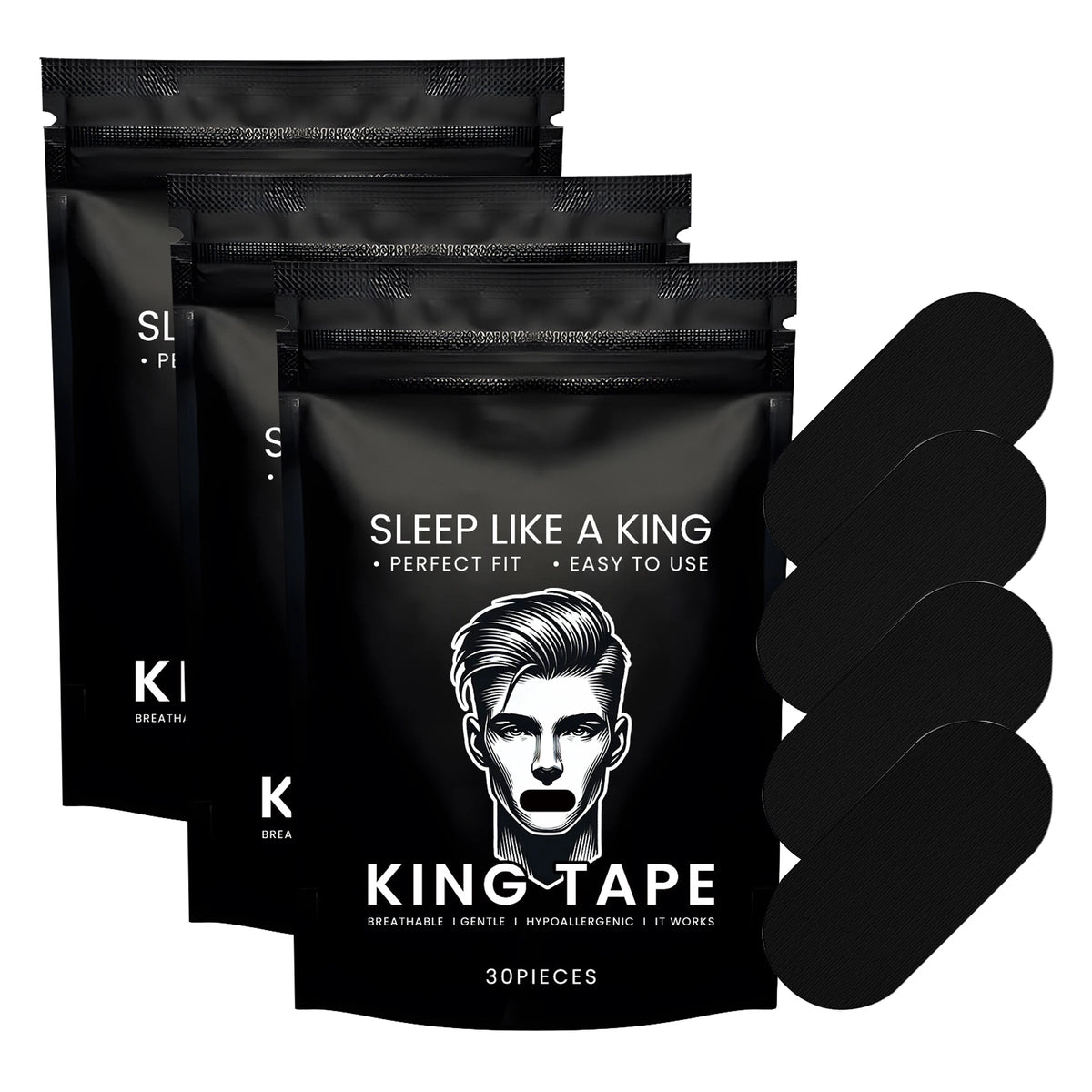 King tape Sleeping tape 30/60/90 pieces